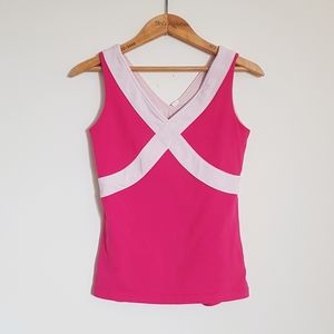 2 for $20 | Lululemon Pink Cross Front Tank
